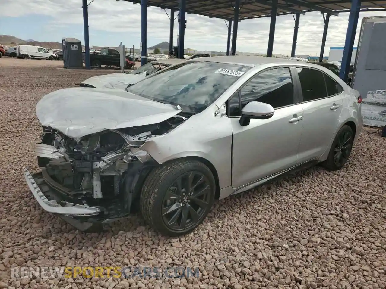 1 Photograph of a damaged car 5YFS4MCE0SP221084 TOYOTA COROLLA 2025
