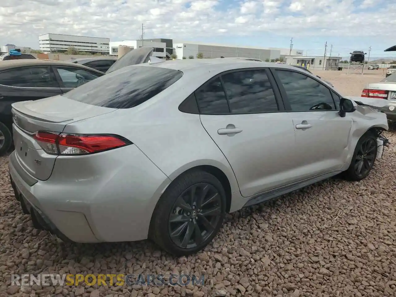 3 Photograph of a damaged car 5YFS4MCE0SP221084 TOYOTA COROLLA 2025