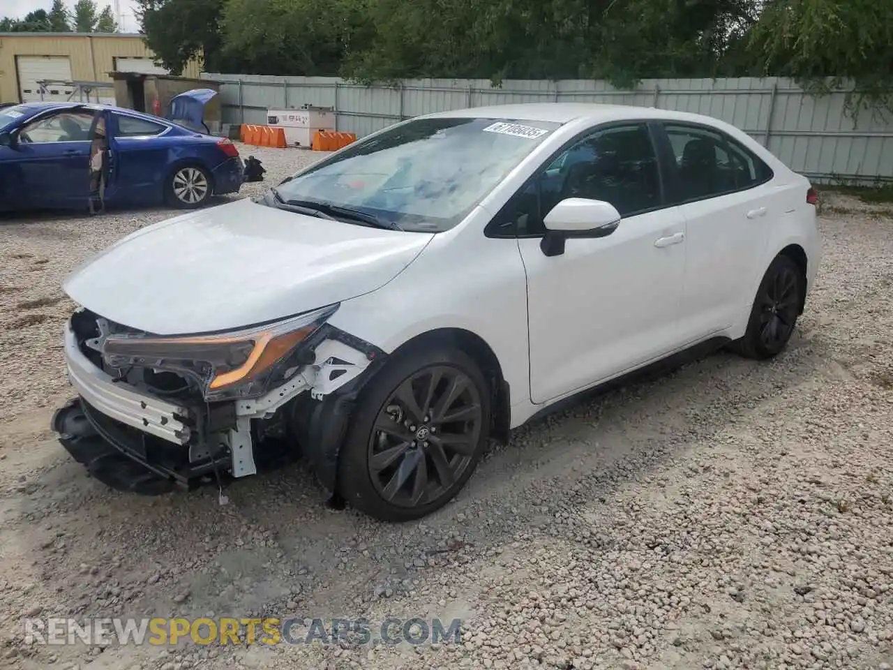 1 Photograph of a damaged car 5YFS4MCE0SP232425 TOYOTA COROLLA 2025