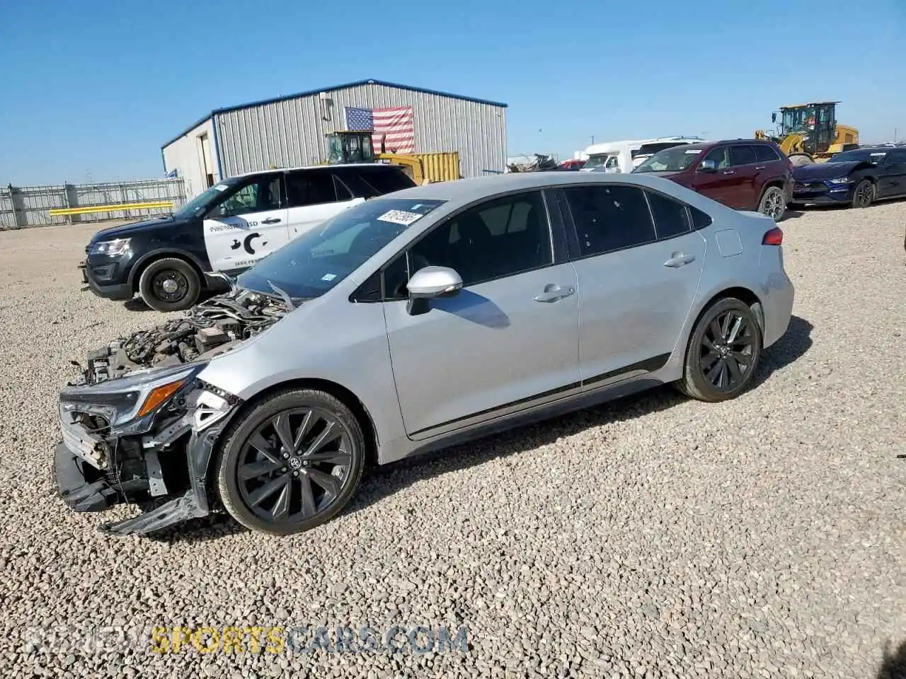 1 Photograph of a damaged car 5YFS4MCE1SP219151 TOYOTA COROLLA 2025