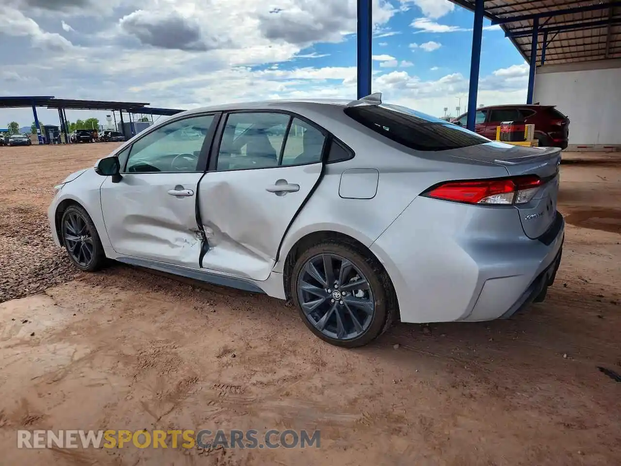 2 Photograph of a damaged car 5YFS4MCE1SP220977 TOYOTA COROLLA 2025