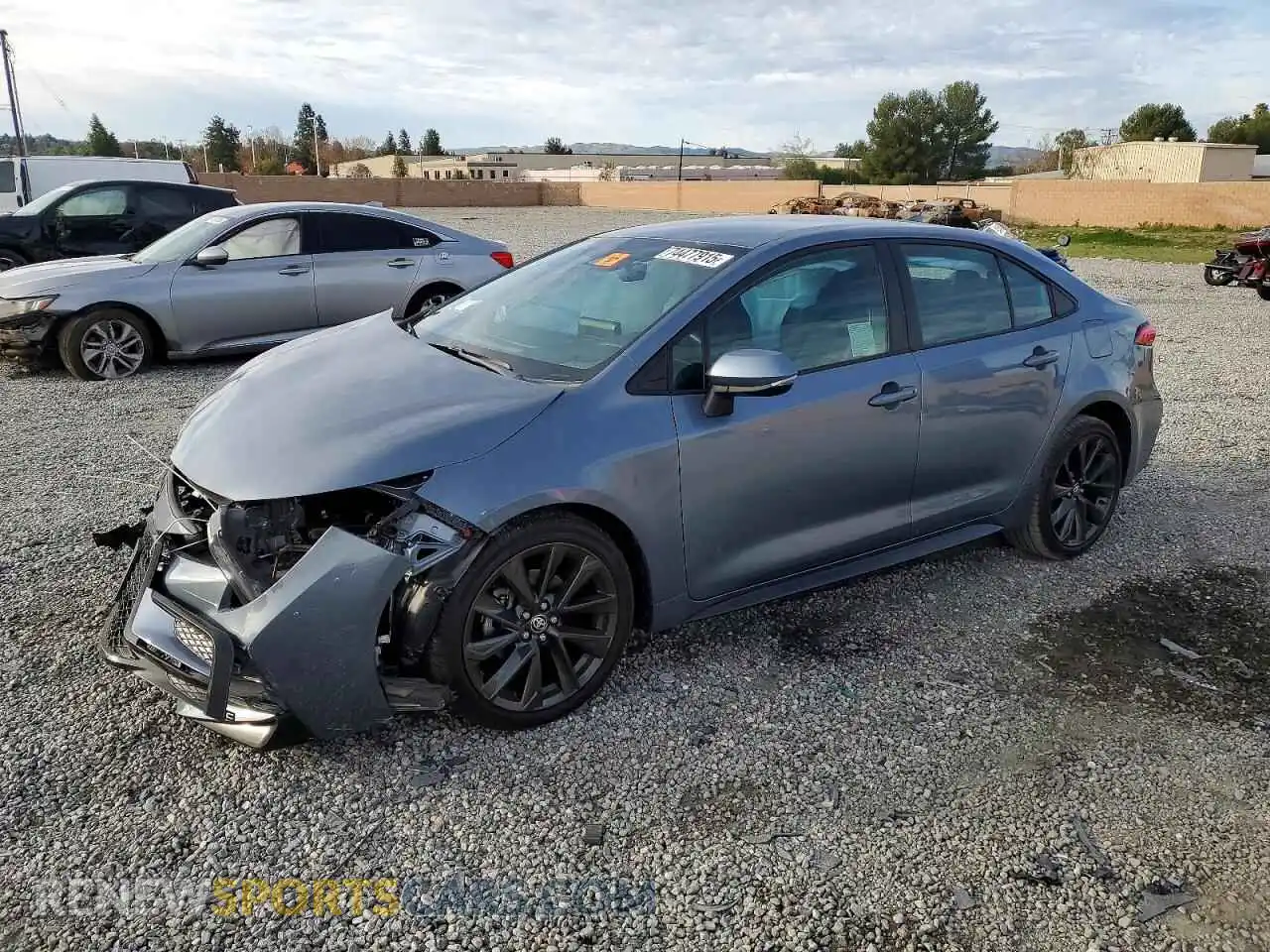 1 Photograph of a damaged car 5YFS4MCE1SP222731 TOYOTA COROLLA 2025