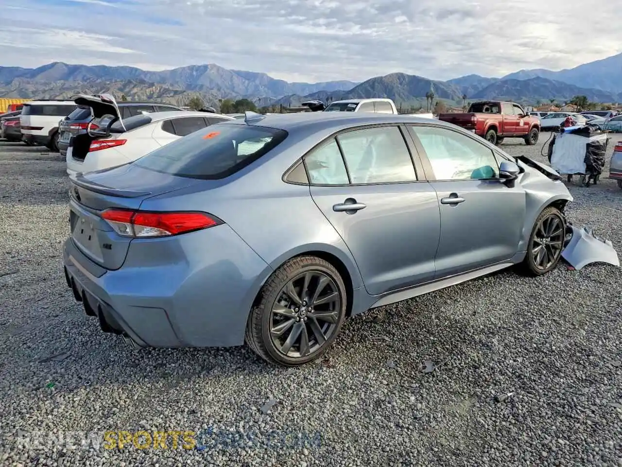3 Photograph of a damaged car 5YFS4MCE1SP222731 TOYOTA COROLLA 2025