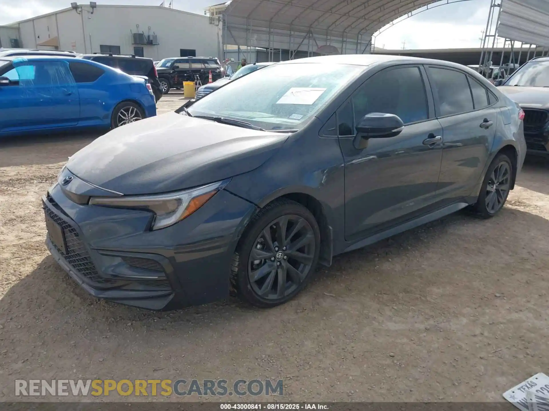 2 Photograph of a damaged car 5YFS4MCE1SP234930 TOYOTA COROLLA 2025