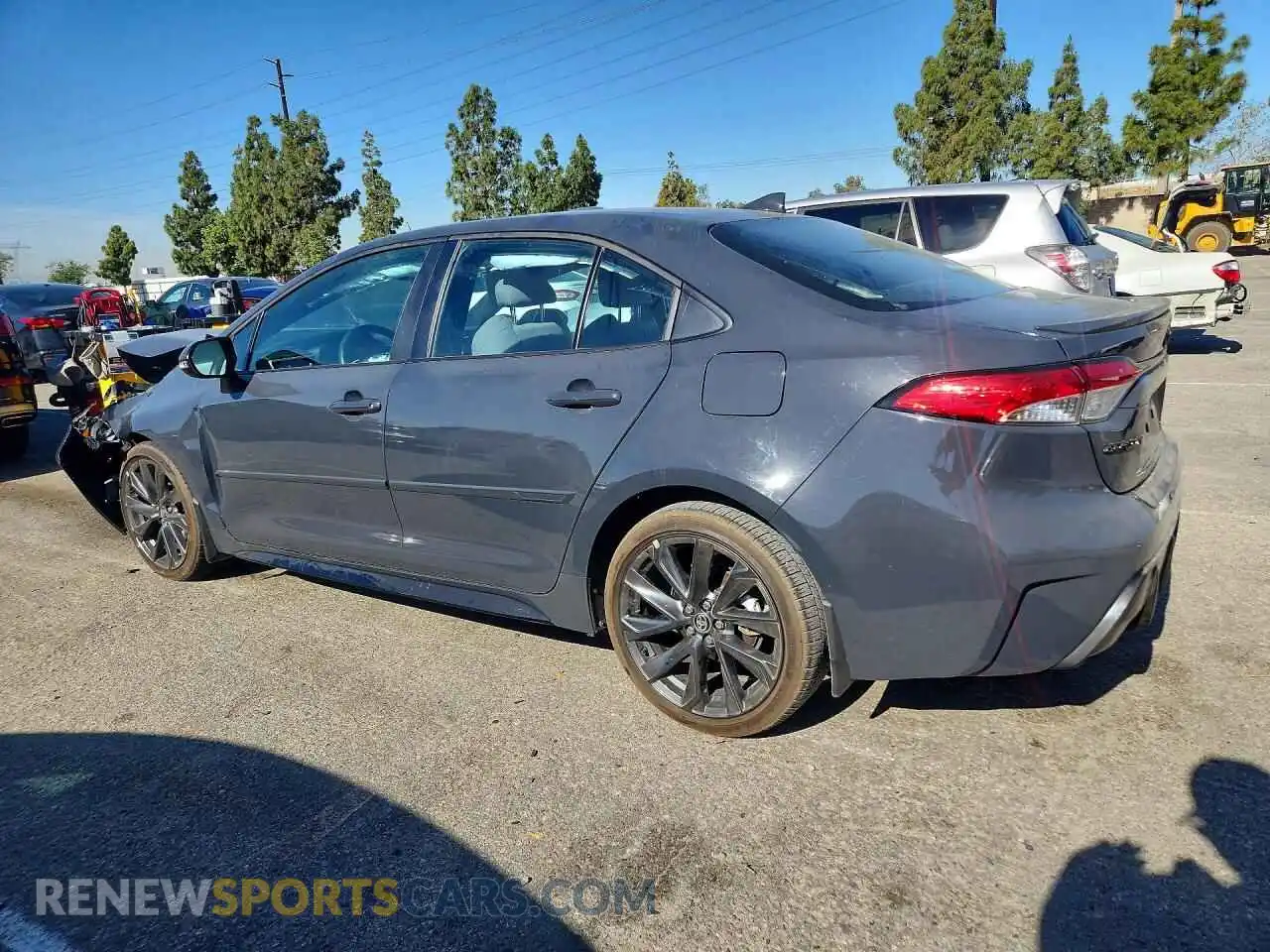 2 Photograph of a damaged car 5YFS4MCE1SP241991 TOYOTA COROLLA 2025
