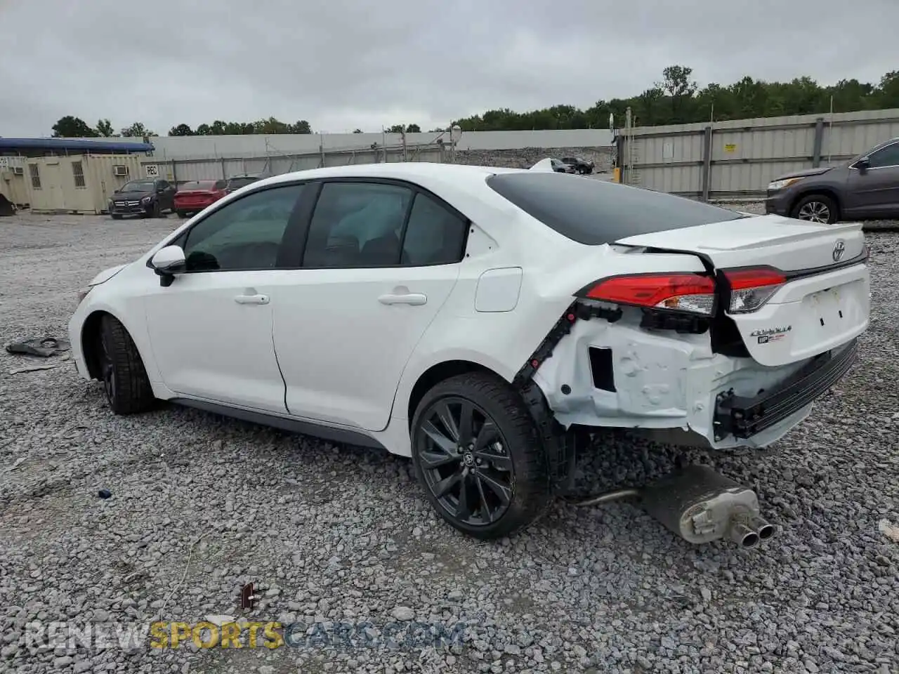 2 Photograph of a damaged car 5YFS4MCE1SP242090 TOYOTA COROLLA 2025