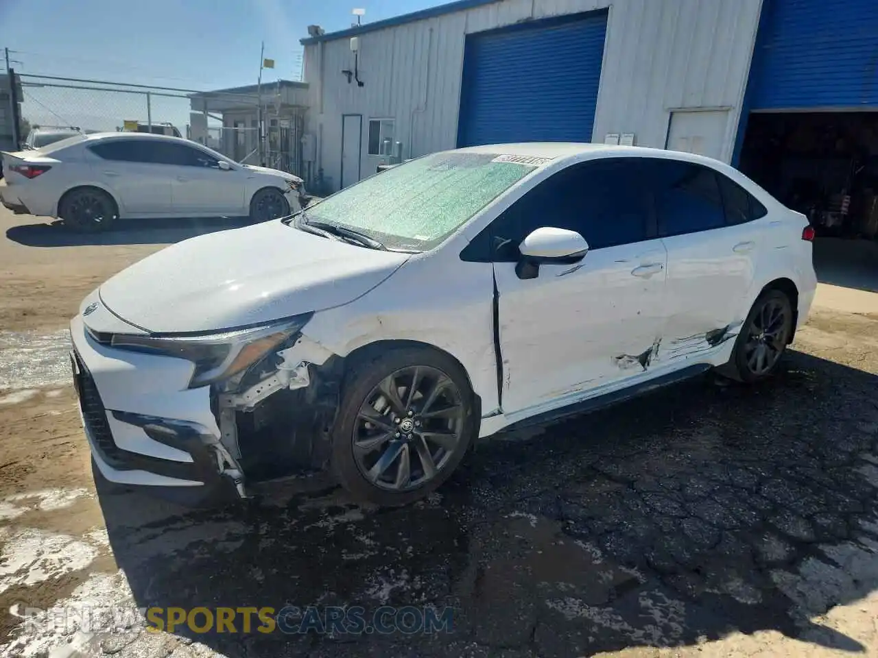 1 Photograph of a damaged car 5YFS4MCE1SP245426 TOYOTA COROLLA 2025