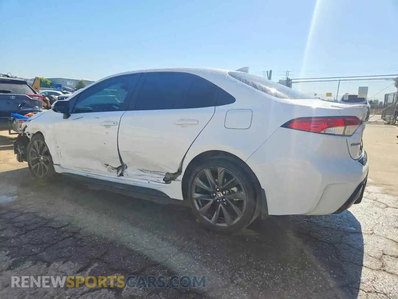 2 Photograph of a damaged car 5YFS4MCE1SP245426 TOYOTA COROLLA 2025