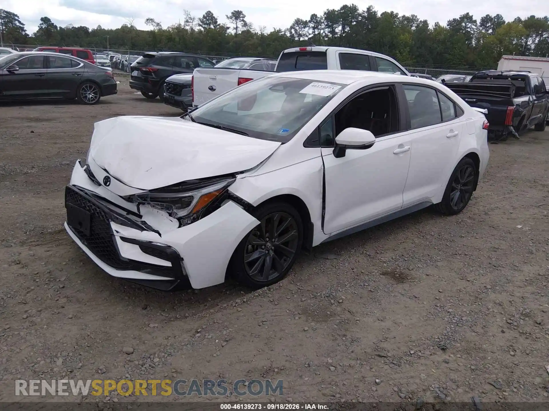 2 Photograph of a damaged car 5YFS4MCE1SP246270 TOYOTA COROLLA 2025