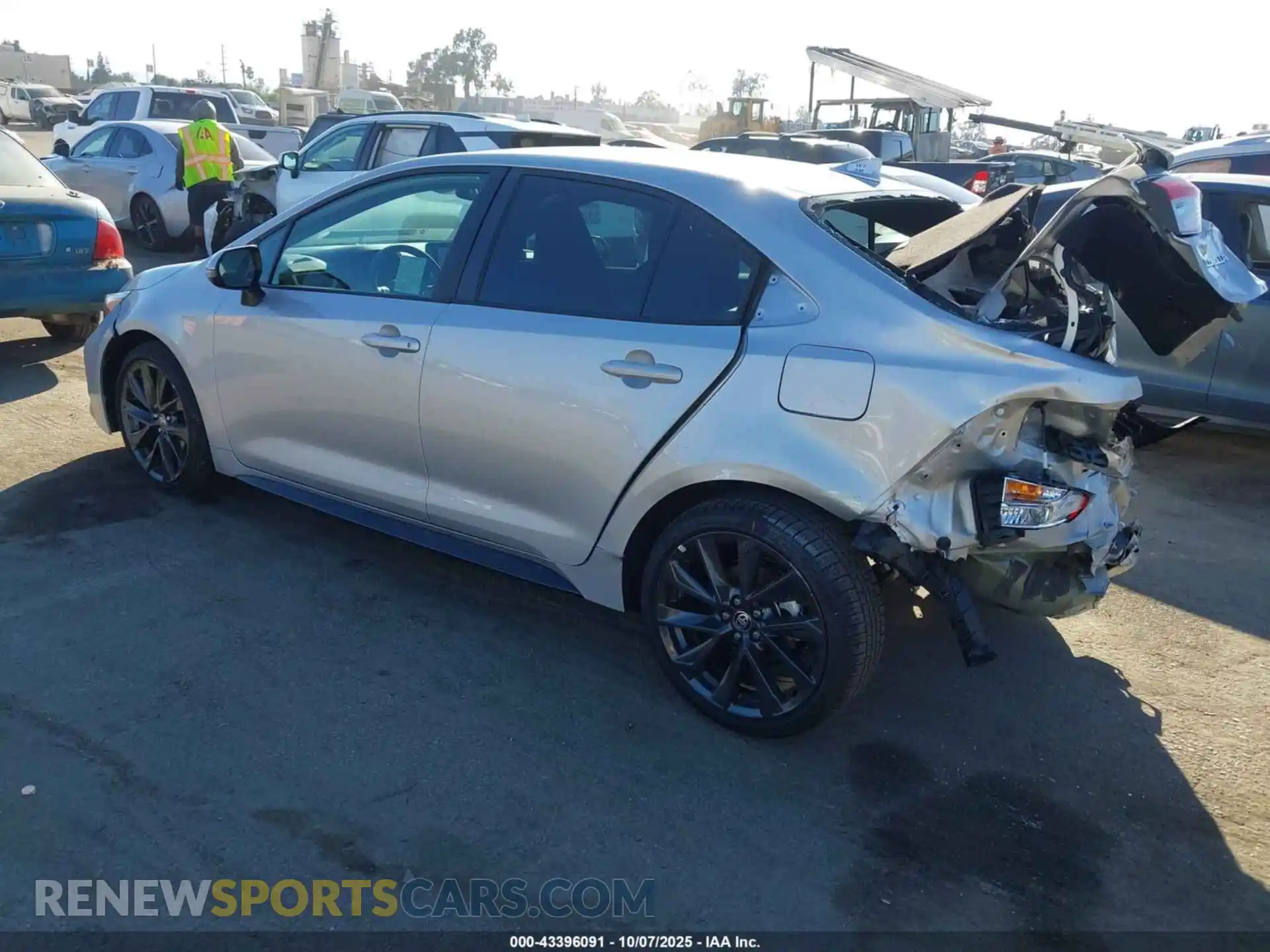 3 Photograph of a damaged car 5YFS4MCE1SP248911 TOYOTA COROLLA 2025