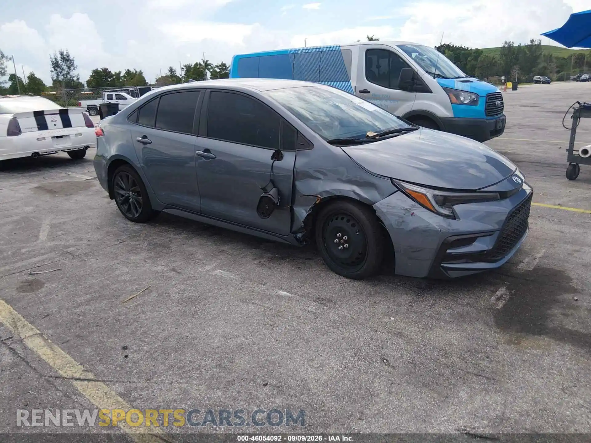 1 Photograph of a damaged car 5YFS4MCE1SP251307 TOYOTA COROLLA 2025