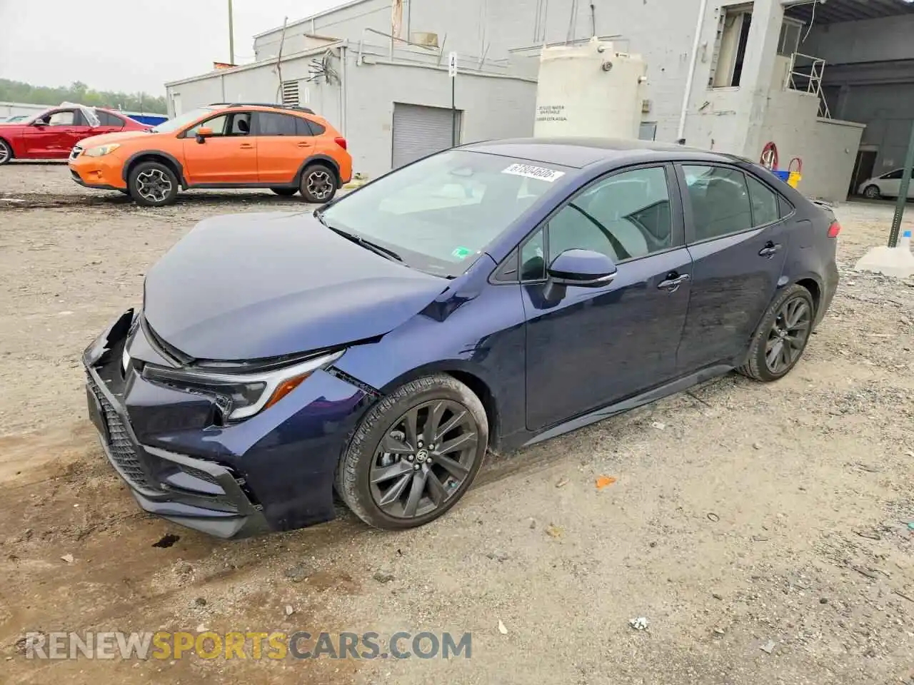 1 Photograph of a damaged car 5YFS4MCE1SP251808 TOYOTA COROLLA 2025
