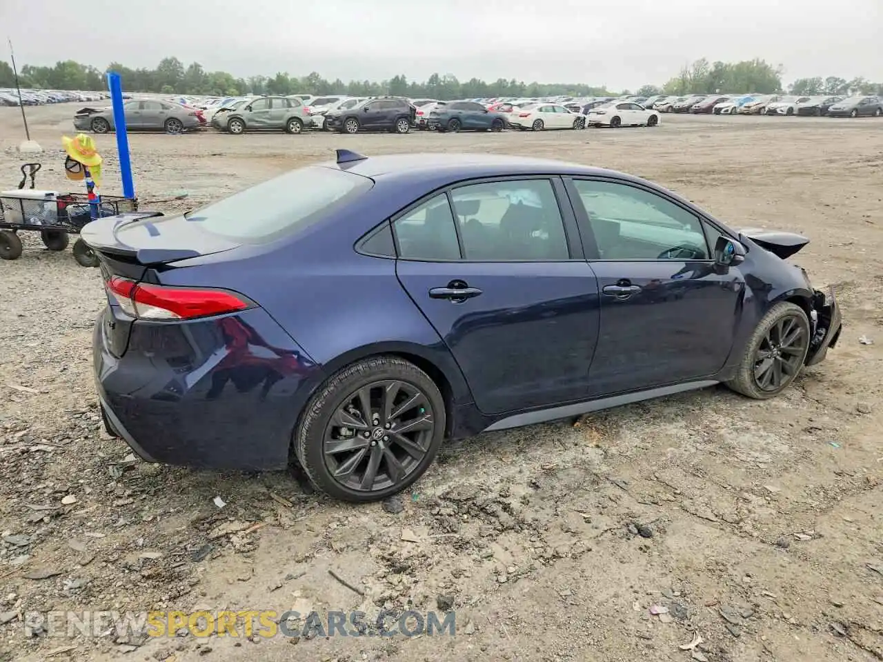 3 Photograph of a damaged car 5YFS4MCE1SP251808 TOYOTA COROLLA 2025