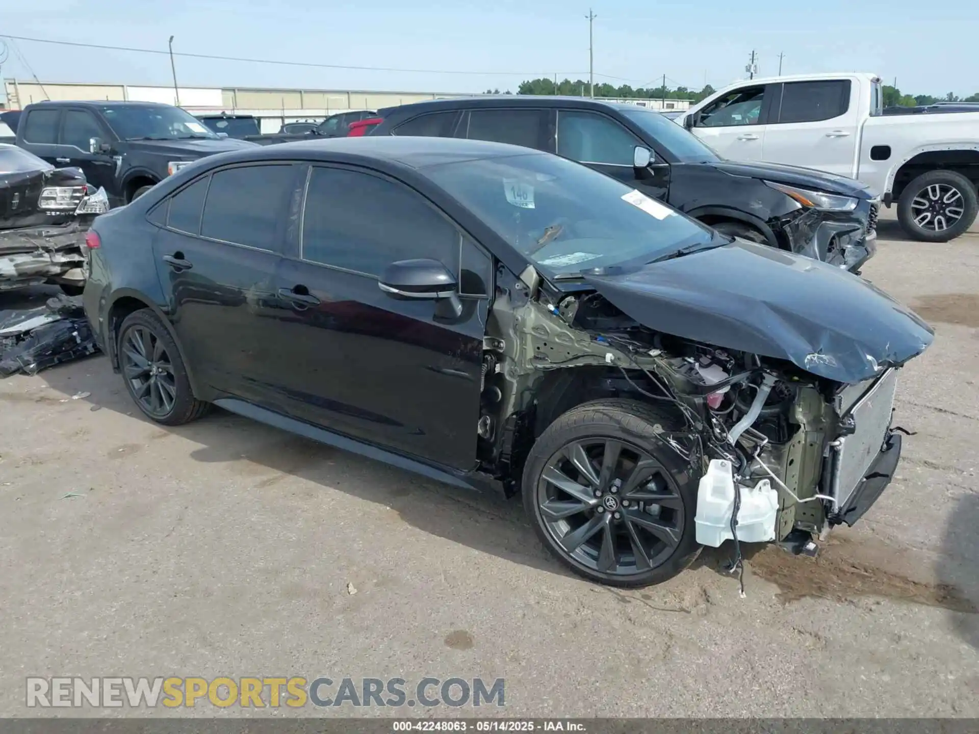 1 Photograph of a damaged car 5YFS4MCE2SP220955 TOYOTA COROLLA 2025