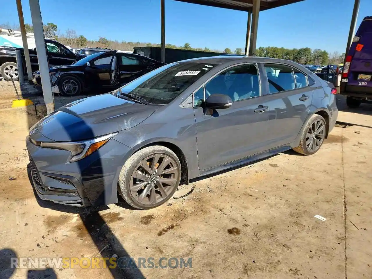 1 Photograph of a damaged car 5YFS4MCE2SP229218 TOYOTA COROLLA 2025