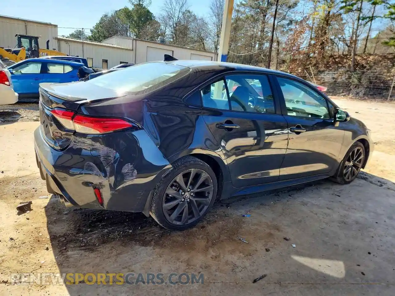 3 Photograph of a damaged car 5YFS4MCE2SP229218 TOYOTA COROLLA 2025