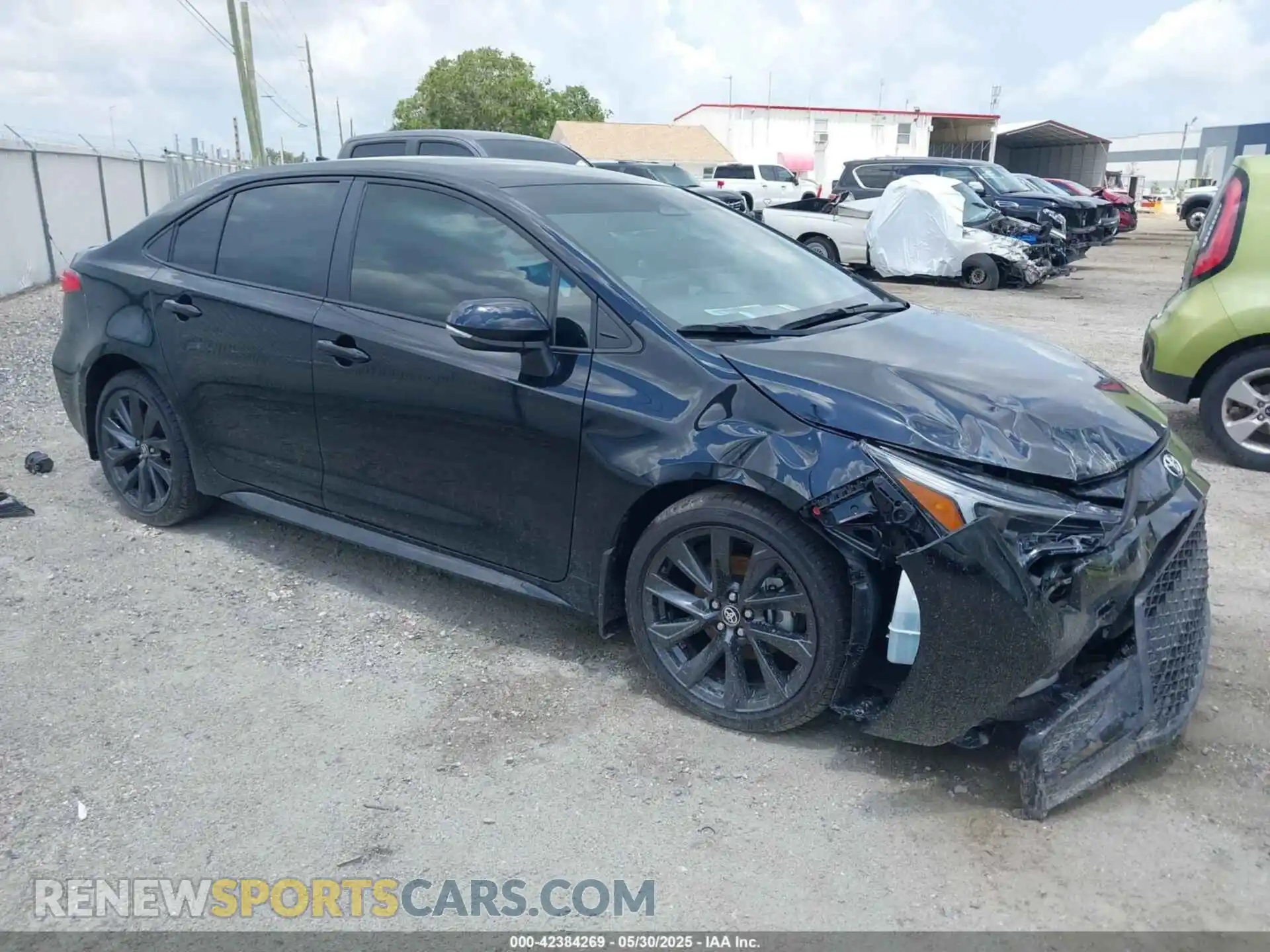 1 Photograph of a damaged car 5YFS4MCE2SP230689 TOYOTA COROLLA 2025