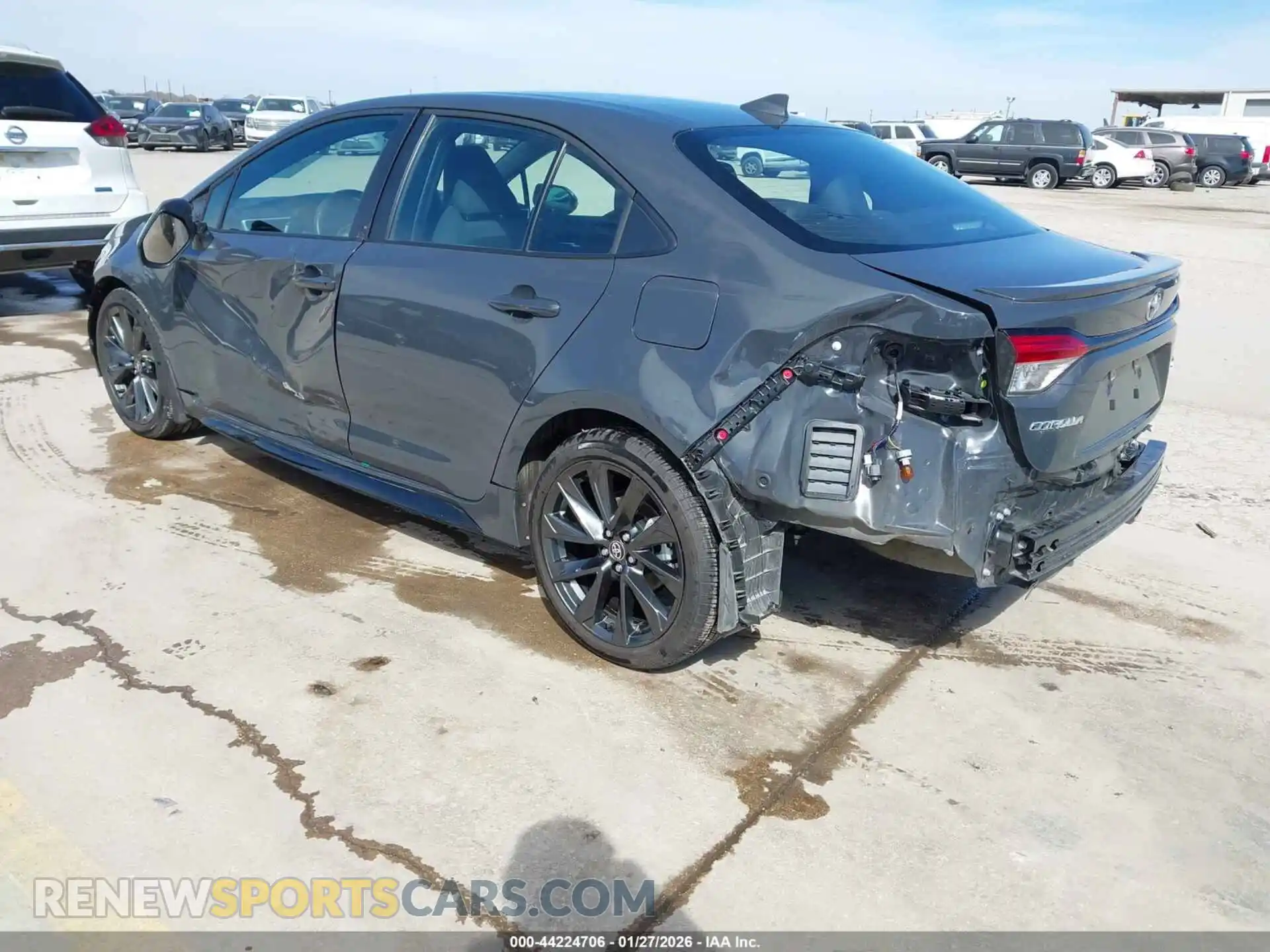 3 Фотография поврежденного автомобиля 5YFS4MCE2SP236752 TOYOTA COROLLA 2025