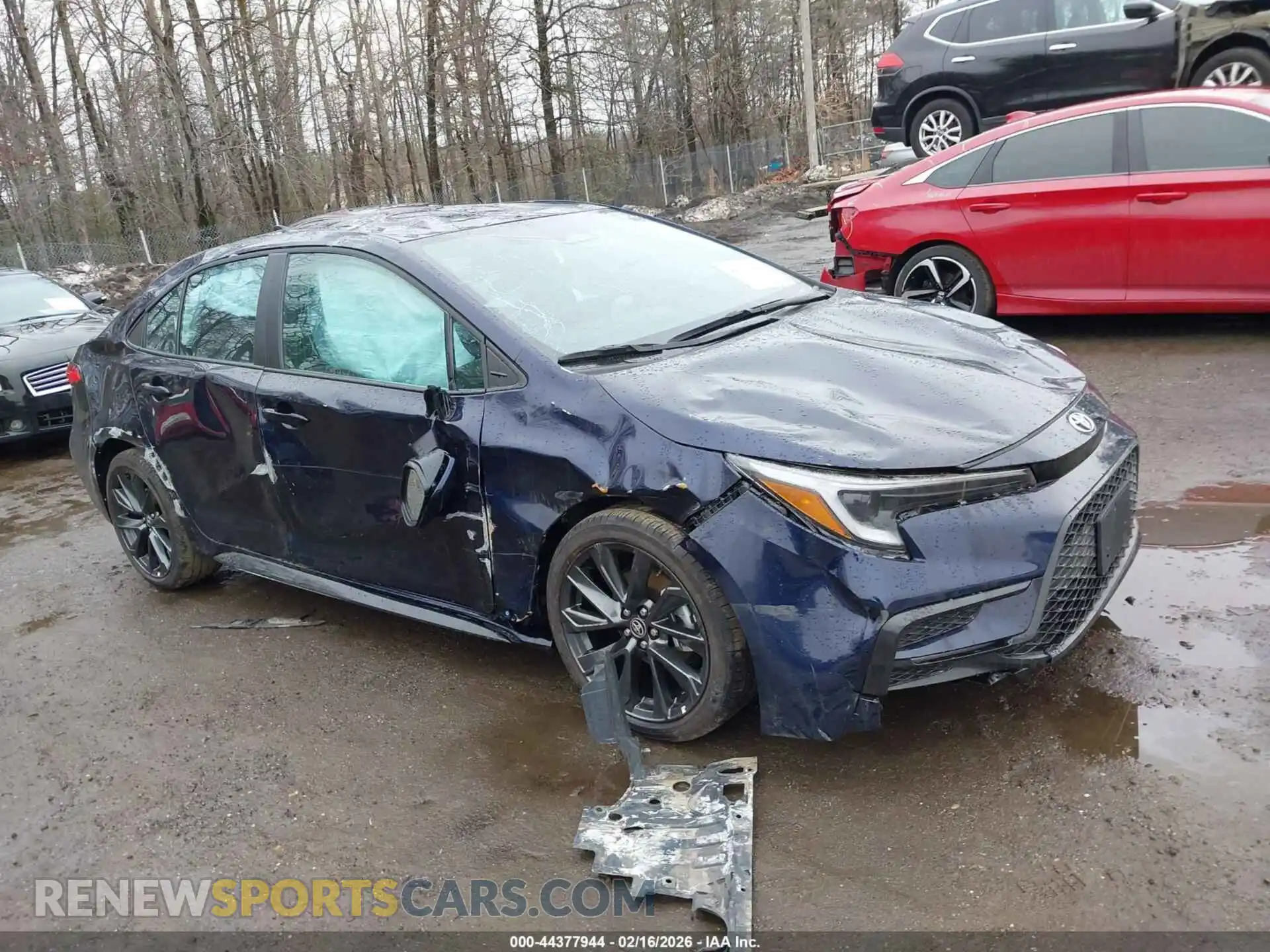 1 Photograph of a damaged car 5YFS4MCE2SP238923 TOYOTA COROLLA 2025