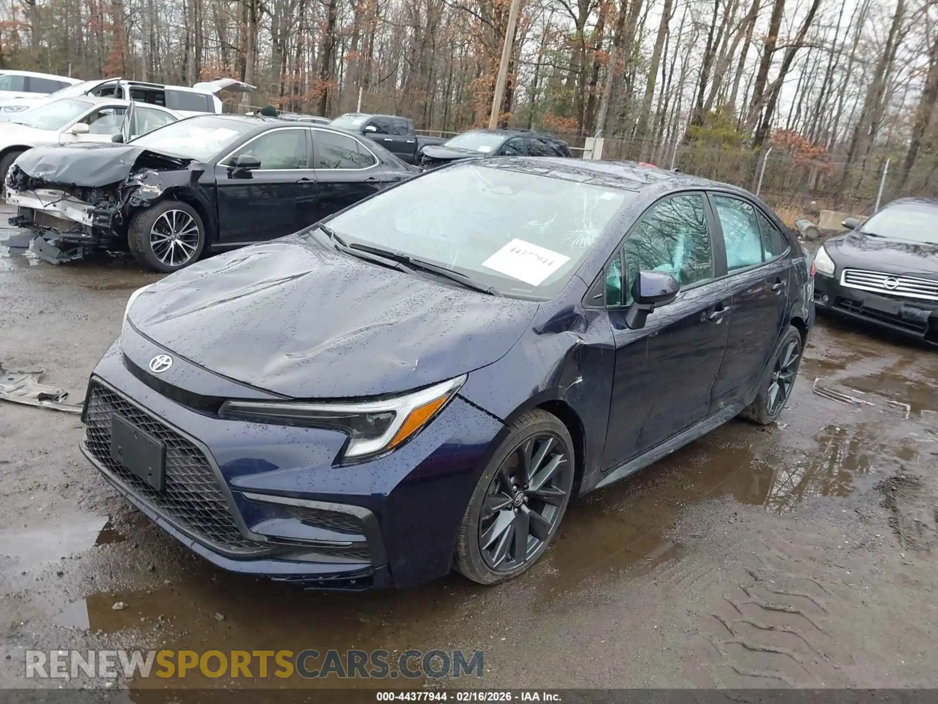 2 Photograph of a damaged car 5YFS4MCE2SP238923 TOYOTA COROLLA 2025