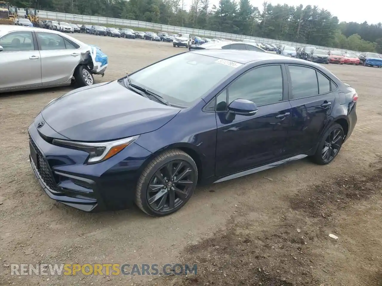1 Photograph of a damaged car 5YFS4MCE2SP245404 TOYOTA COROLLA 2025