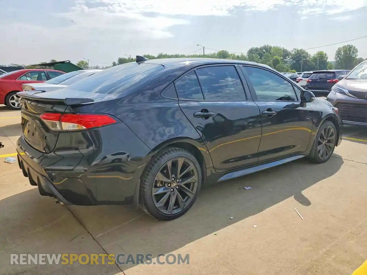 3 fotografías del automóvil dañado 5YFS4MCE2SP246536 TOYOTA COROLLA 2025