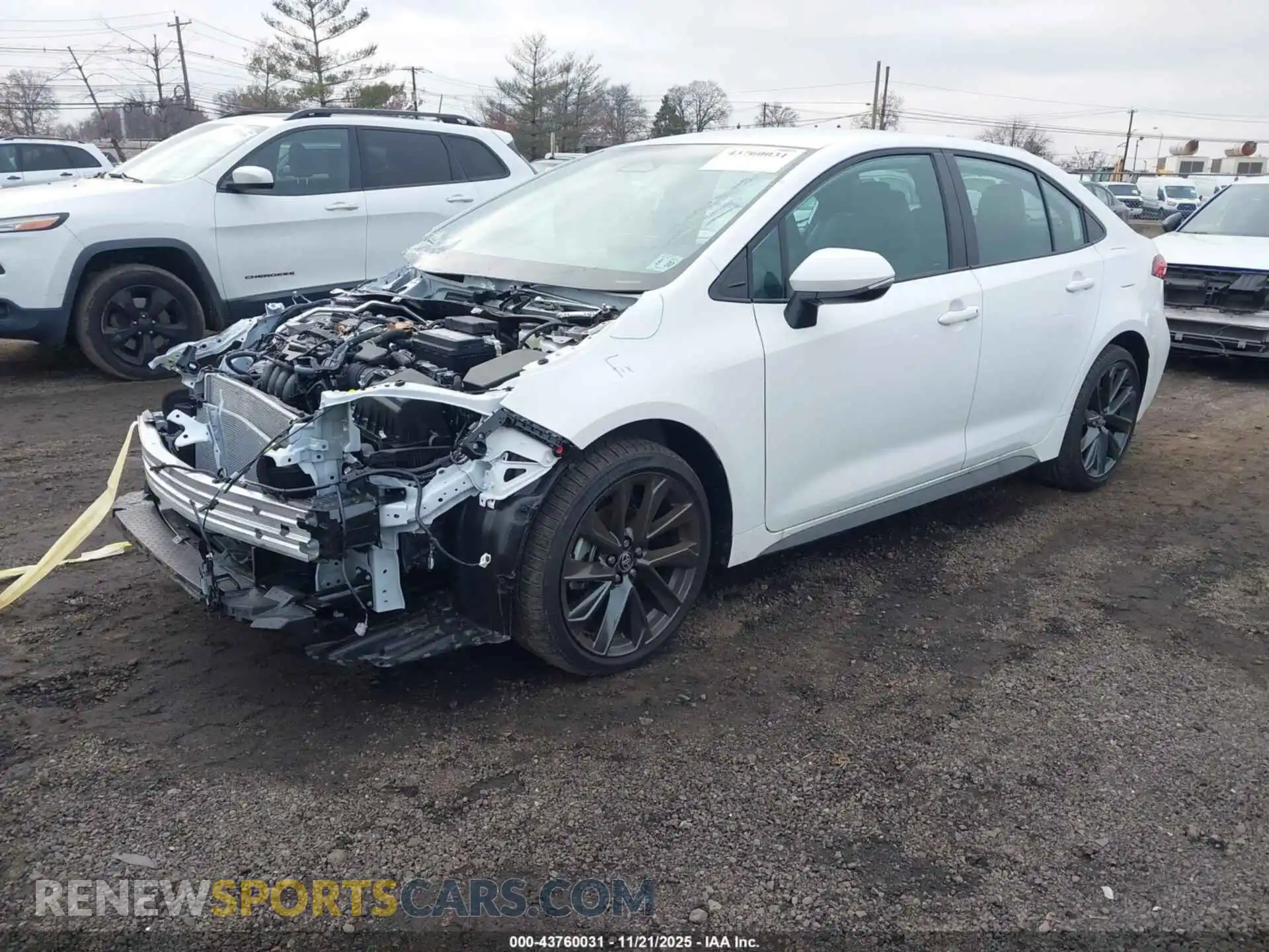 2 Photograph of a damaged car 5YFS4MCE2SP249209 TOYOTA COROLLA 2025