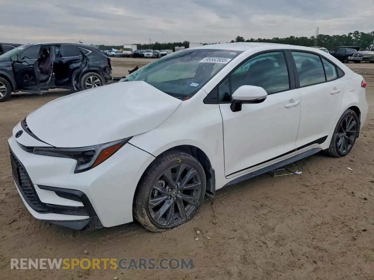 1 Photograph of a damaged car 5YFS4MCE2SP249453 TOYOTA COROLLA 2025