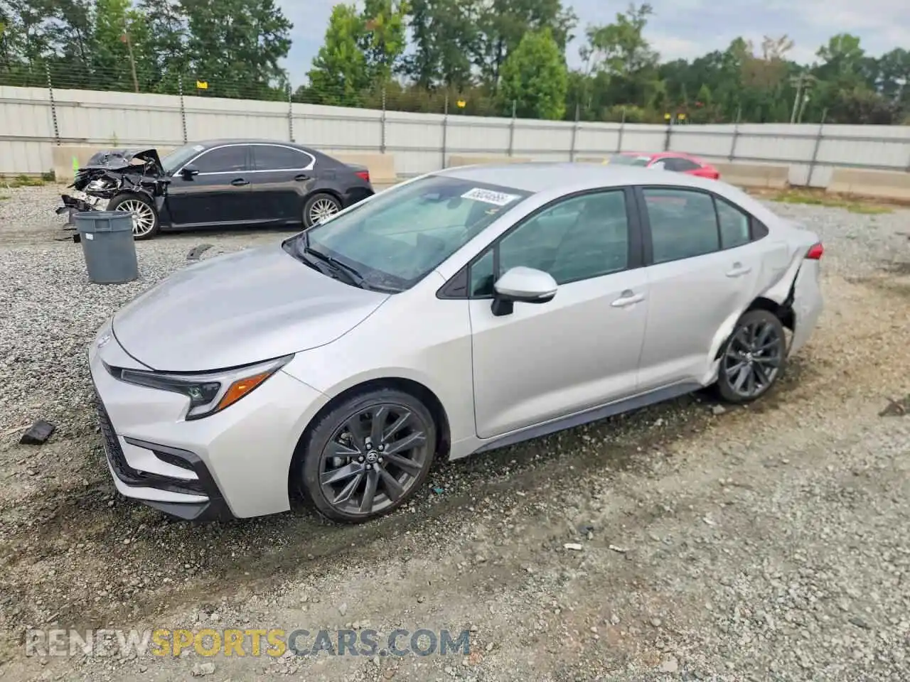 1 Photograph of a damaged car 5YFS4MCE2SP252112 TOYOTA COROLLA 2025