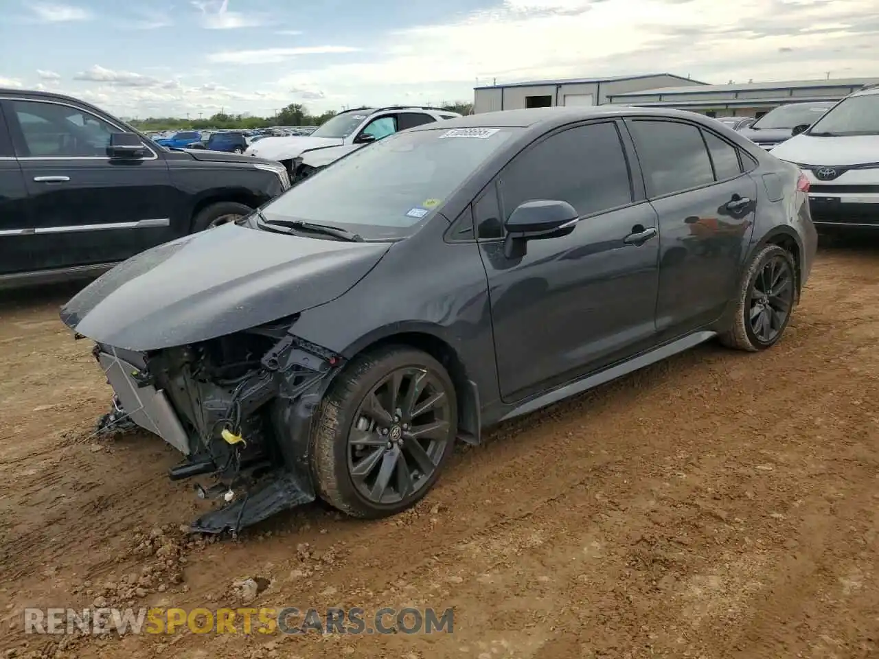 1 Photograph of a damaged car 5YFS4MCE3SP223265 TOYOTA COROLLA 2025