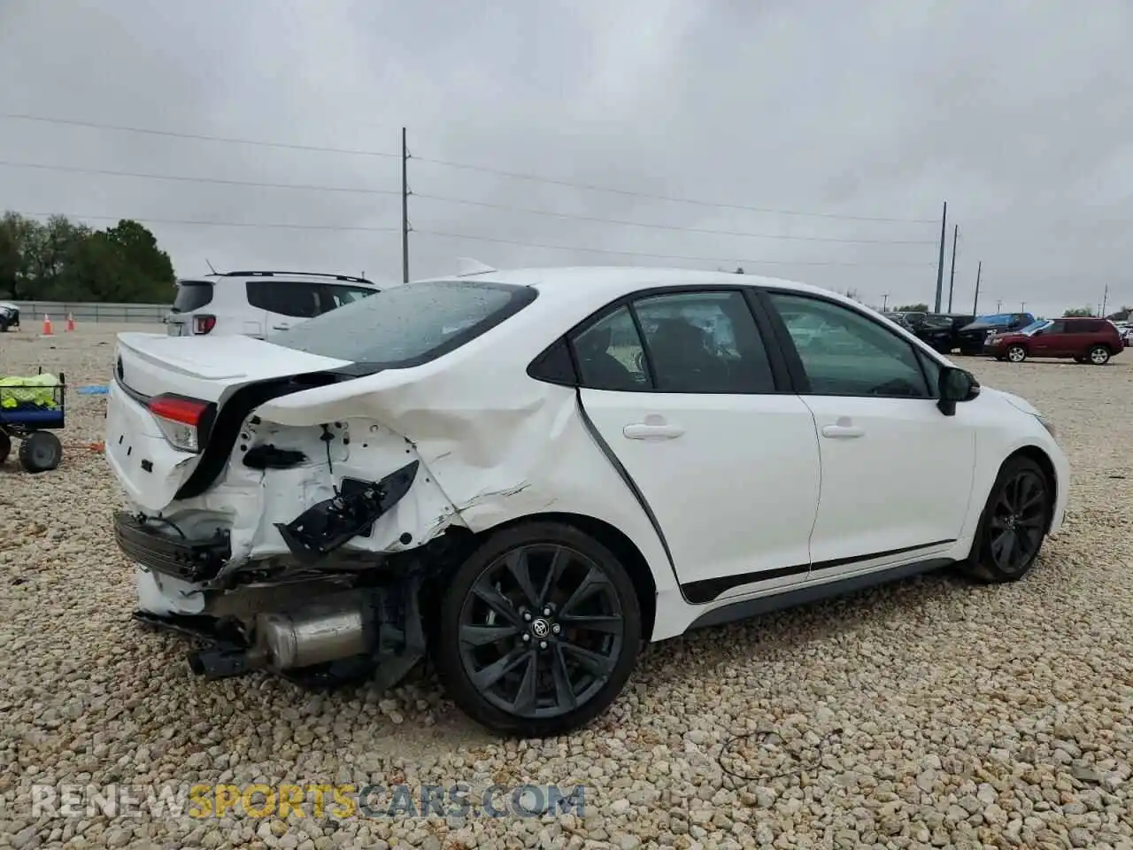 3 Photograph of a damaged car 5YFS4MCE3SP224349 TOYOTA COROLLA 2025