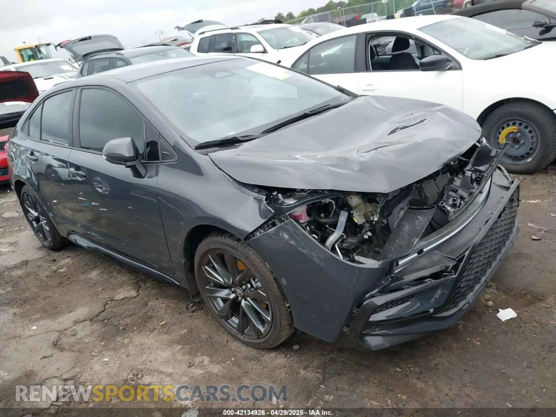 1 Фотография поврежденного автомобиля 5YFS4MCE3SP225968 TOYOTA COROLLA 2025