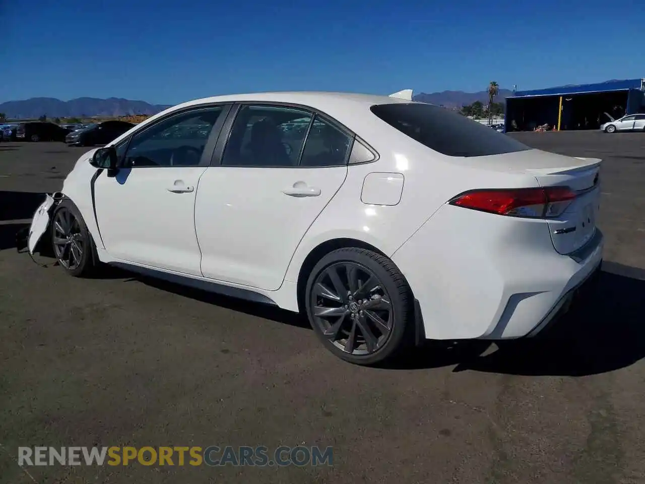 2 Photograph of a damaged car 5YFS4MCE3SP244343 TOYOTA COROLLA 2025
