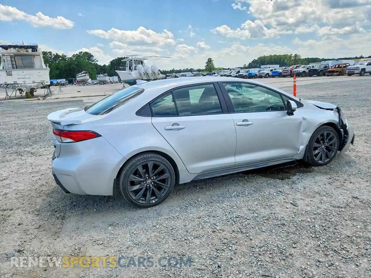 3 Photograph of a damaged car 5YFS4MCE3SP246643 TOYOTA COROLLA 2025
