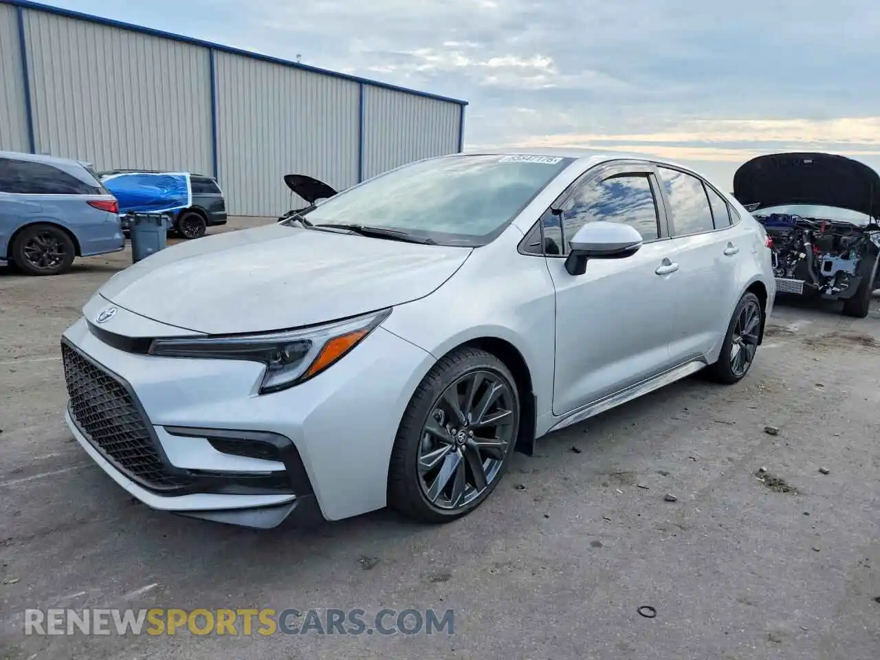 1 fotografías del automóvil dañado 5YFS4MCE4SP222187 TOYOTA COROLLA 2025