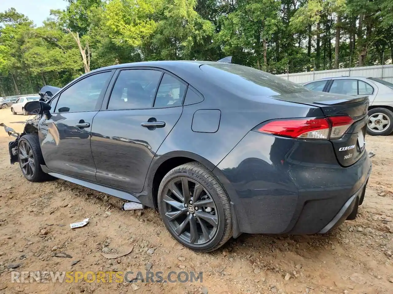 2 Photograph of a damaged car 5YFS4MCE4SP238017 TOYOTA COROLLA 2025