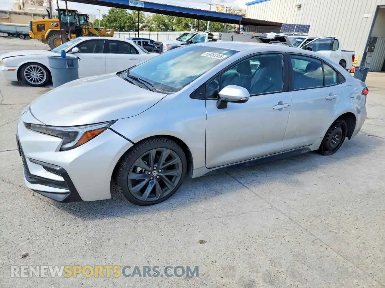 1 Photograph of a damaged car 5YFS4MCE4SP240382 TOYOTA COROLLA 2025