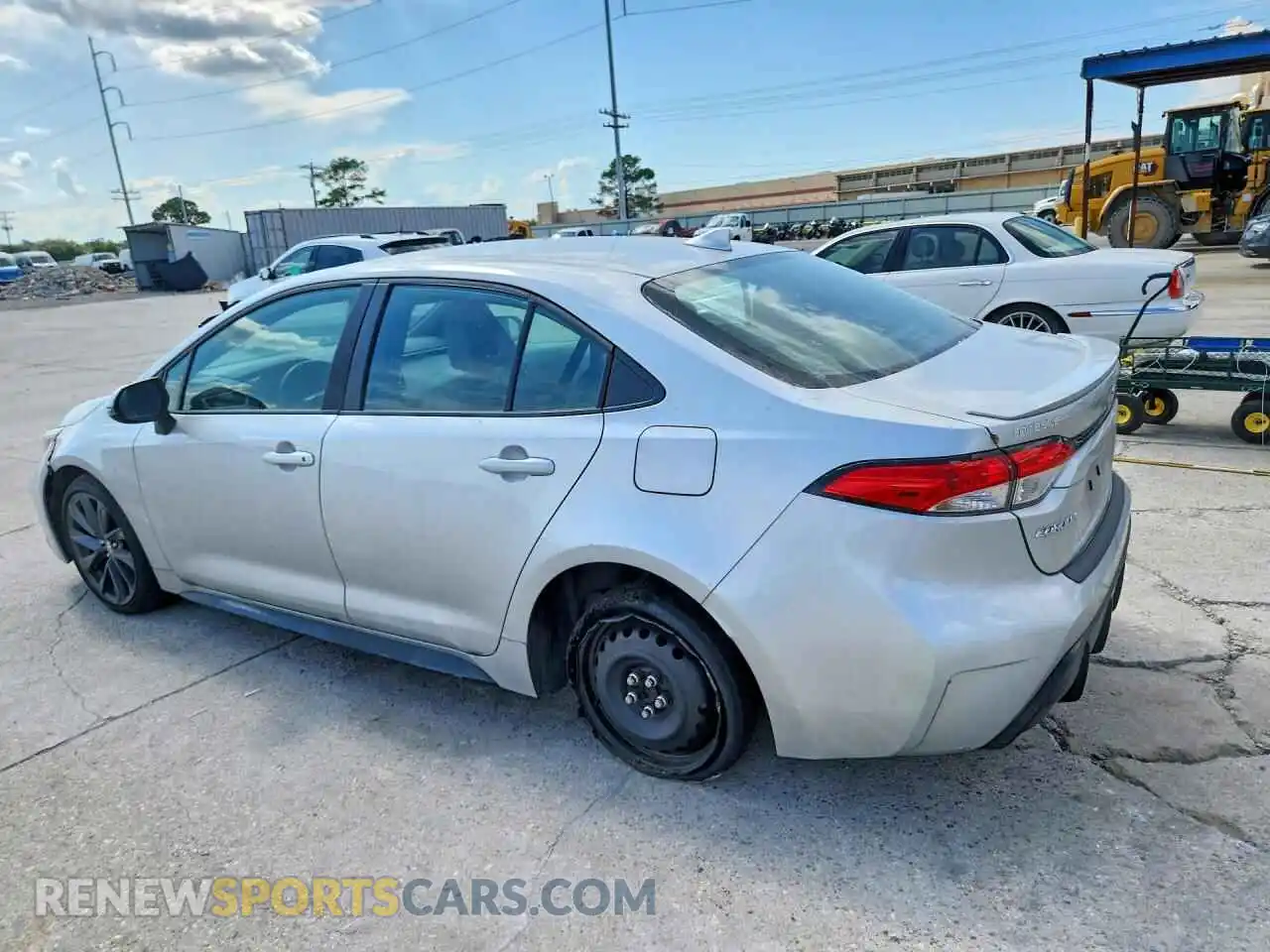 2 Photograph of a damaged car 5YFS4MCE4SP240382 TOYOTA COROLLA 2025