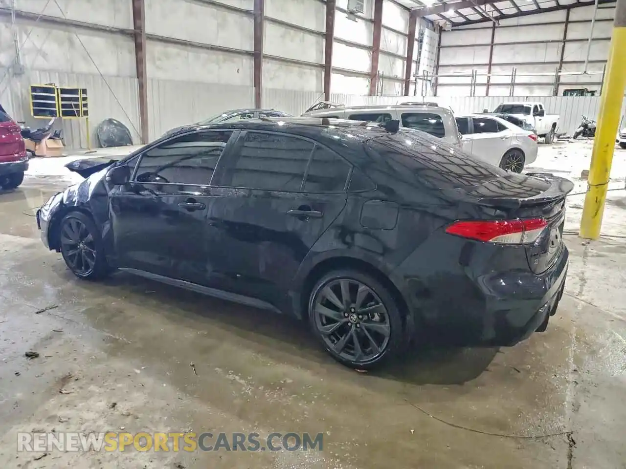 2 Photograph of a damaged car 5YFS4MCE4SP243024 TOYOTA COROLLA 2025