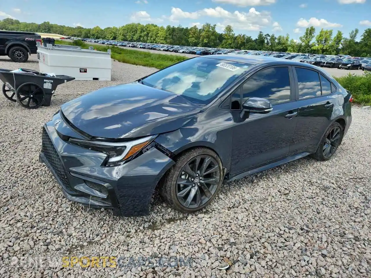 1 Фотография поврежденного автомобиля 5YFS4MCE4SP250300 TOYOTA COROLLA 2025