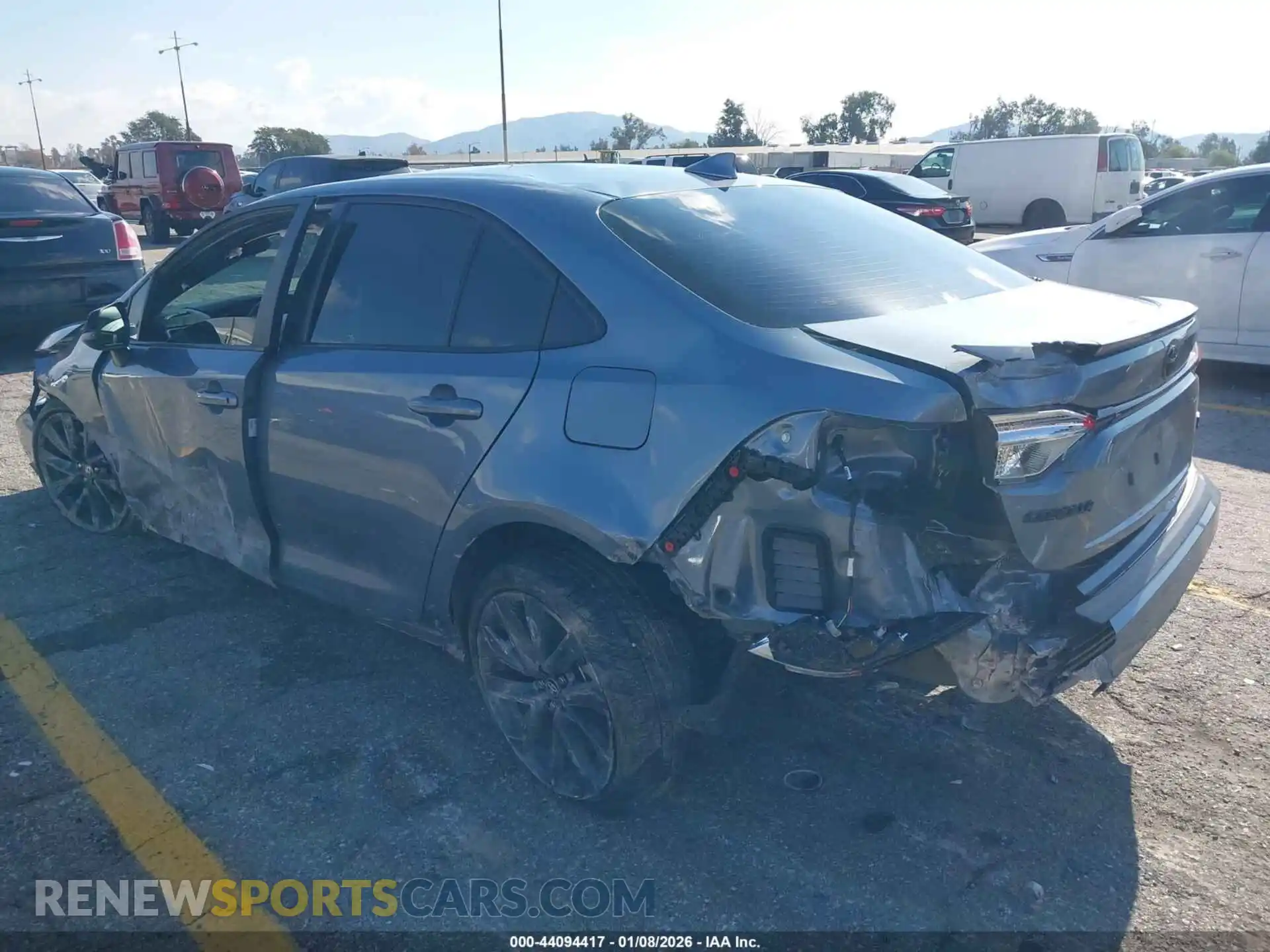 3 Photograph of a damaged car 5YFS4MCE5SP217404 TOYOTA COROLLA 2025