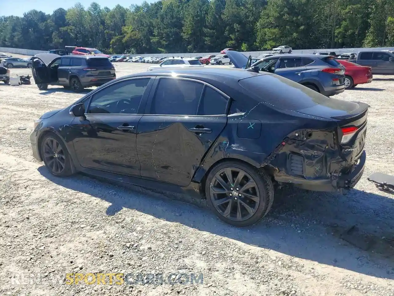2 Фотография поврежденного автомобиля 5YFS4MCE5SP223512 TOYOTA COROLLA 2025