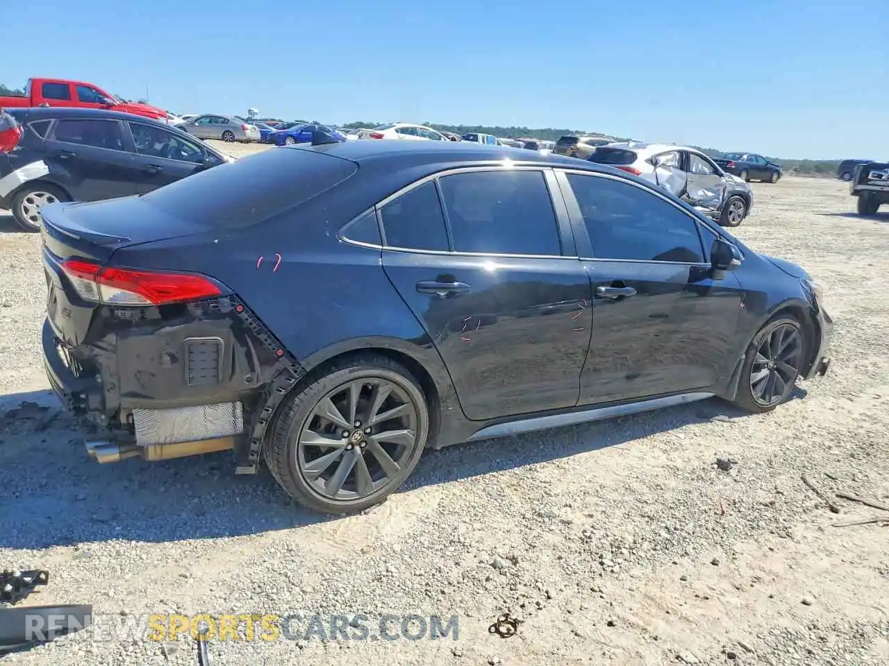 3 Фотография поврежденного автомобиля 5YFS4MCE5SP223512 TOYOTA COROLLA 2025