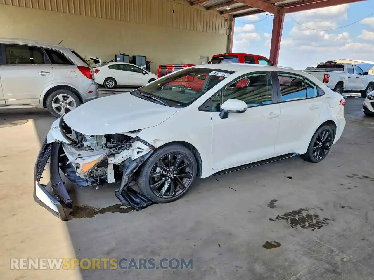 1 fotografías del automóvil dañado 5YFS4MCE5SP225972 TOYOTA COROLLA 2025