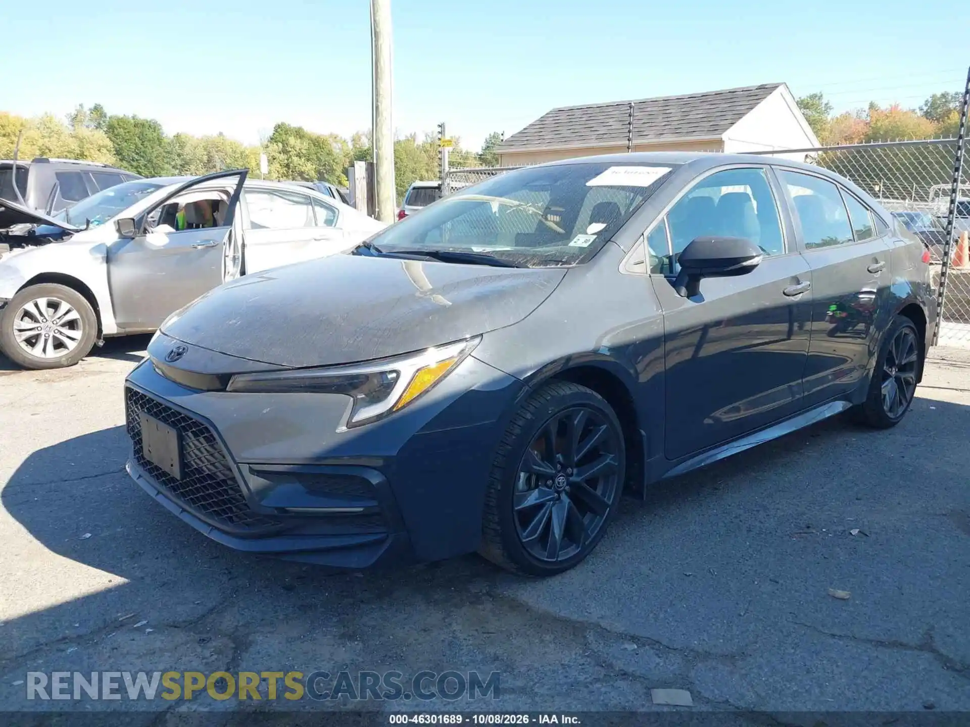 2 Photograph of a damaged car 5YFS4MCE5SP227608 TOYOTA COROLLA 2025