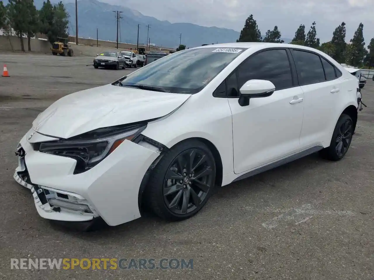 1 fotografías del automóvil dañado 5YFS4MCE5SP233649 TOYOTA COROLLA 2025