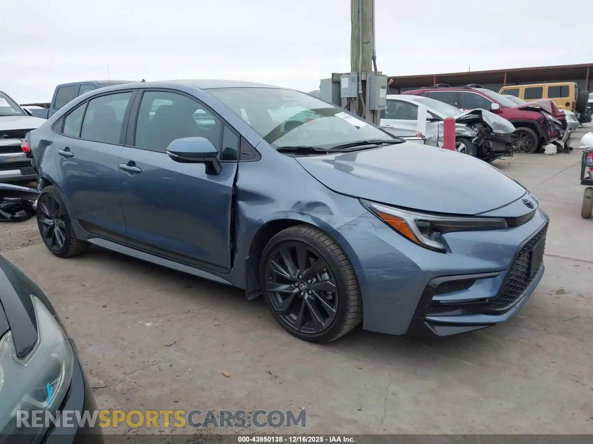 1 fotografías del automóvil dañado 5YFS4MCE5SP242402 TOYOTA COROLLA 2025