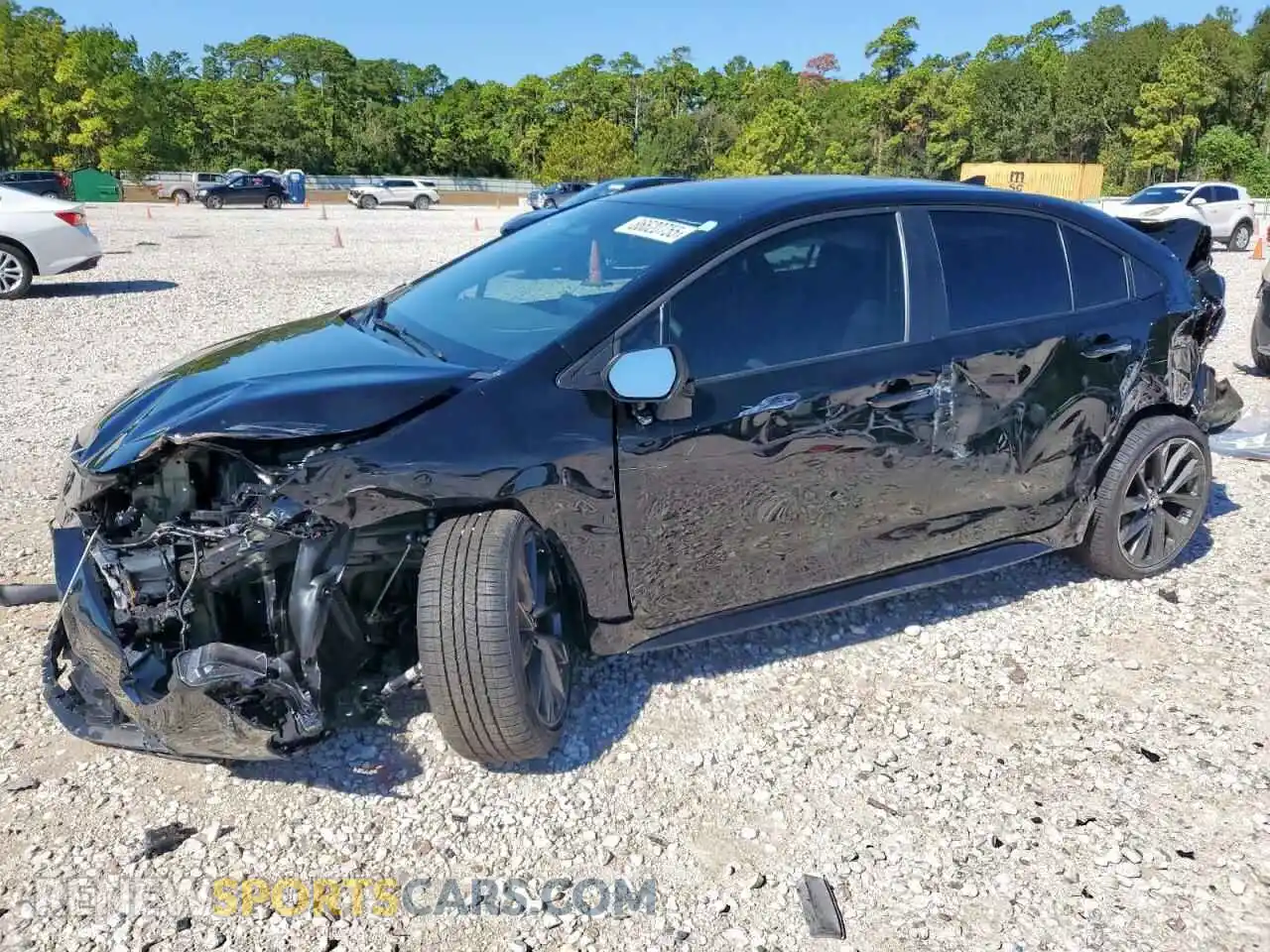 1 Photograph of a damaged car 5YFS4MCE5SP252671 TOYOTA COROLLA 2025