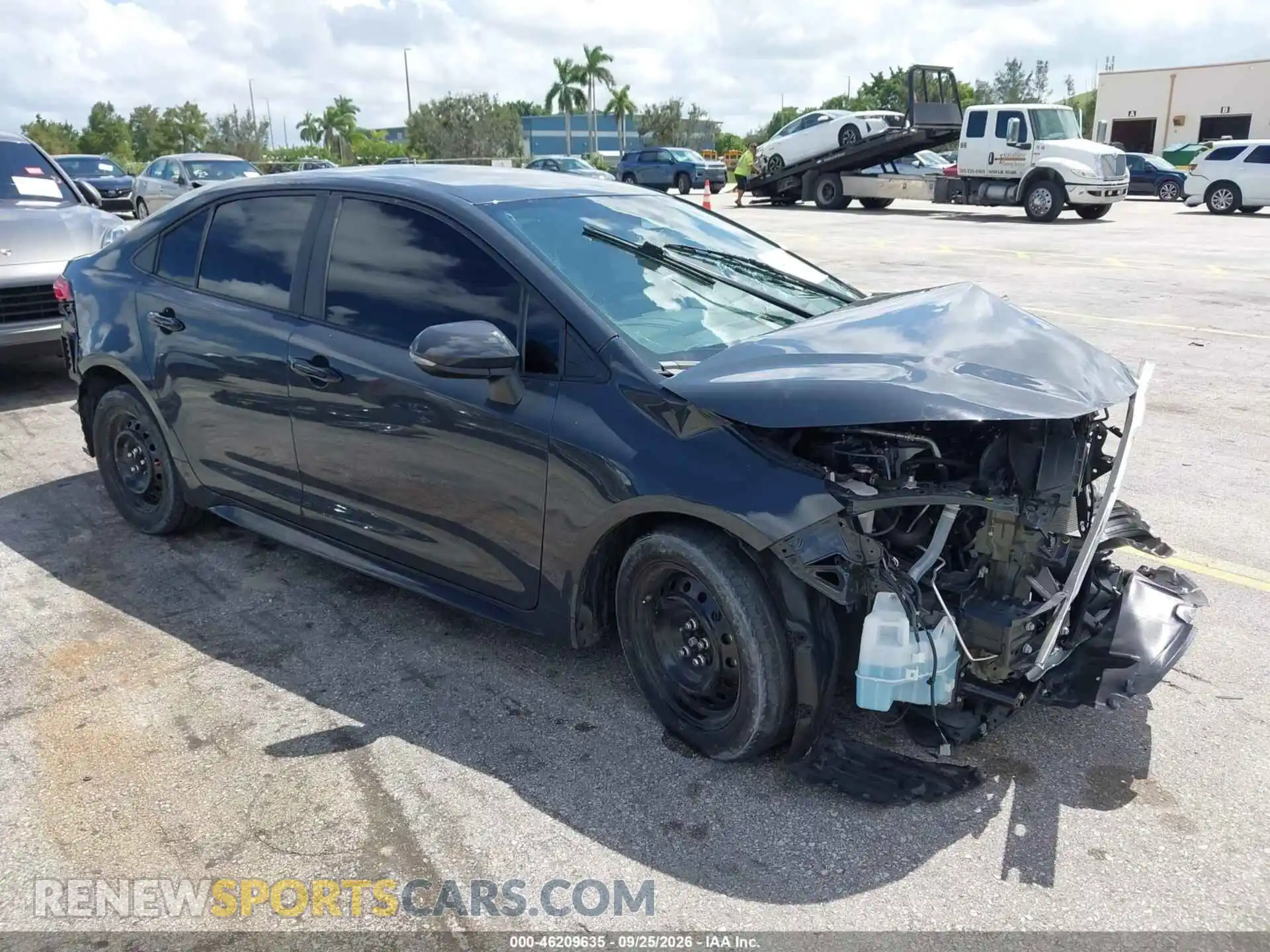 1 Photograph of a damaged car 5YFS4MCE6SP218013 TOYOTA COROLLA 2025