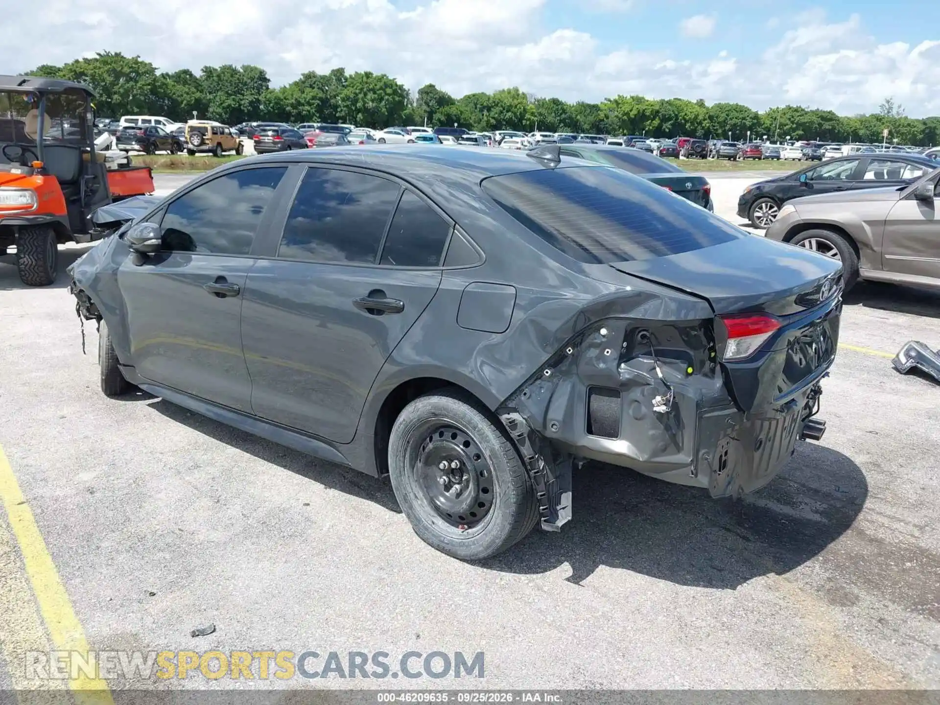 3 Photograph of a damaged car 5YFS4MCE6SP218013 TOYOTA COROLLA 2025